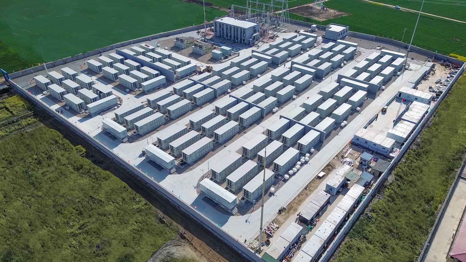 绿动燕赵！bevictor伟德储能助力石家庄高邑300MW/600MWh储能电站全容量并网运行